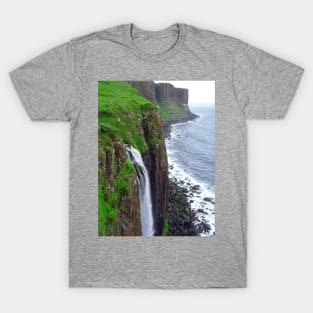 Waterfall at Kilt Rock T-Shirt